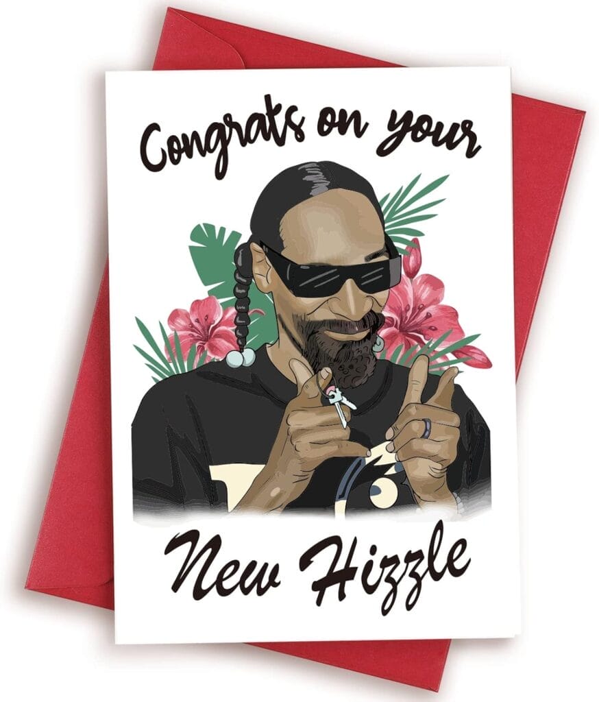 Funny Housewarming Gifts, New Apartment New House Card, New Home Card, Congratulations Card for Friend Relative Neighbor, Congrats on Your New Hizzle